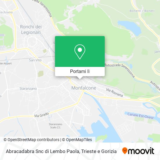 Mappa Abracadabra Snc di Lembo Paola