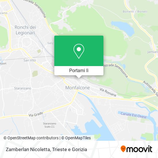 Mappa Zamberlan Nicoletta