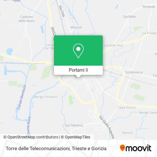 Mappa Torre delle Telecomunicazioni