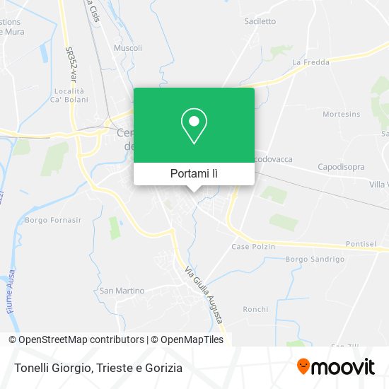 Mappa Tonelli Giorgio