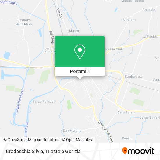 Mappa Bradaschia Silvia