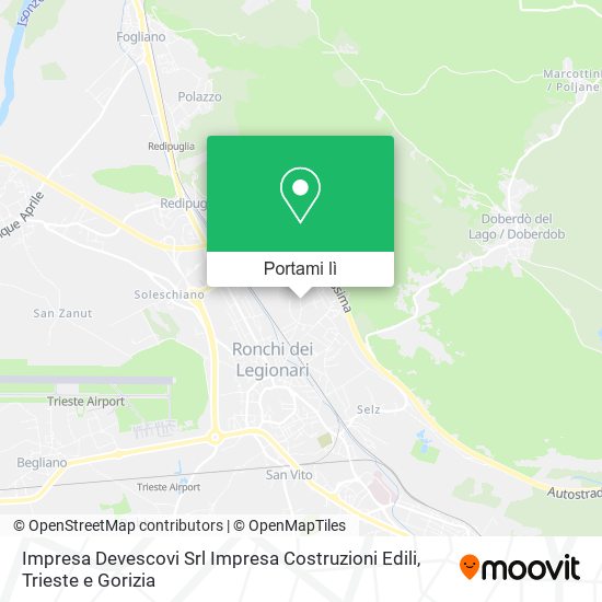 Mappa Impresa Devescovi Srl Impresa Costruzioni Edili