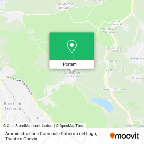 Mappa Amministrazione Comunale Doberdo del Lago