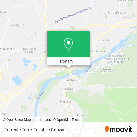 Mappa Torrente Torre