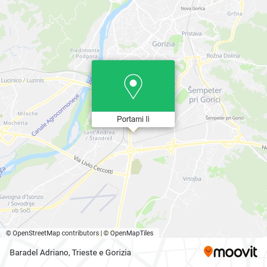 Mappa Baradel Adriano