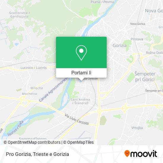 Mappa Pro Gorizia
