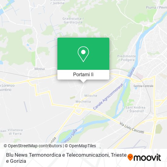 Mappa Blu News Termonordica e Telecomunicazioni