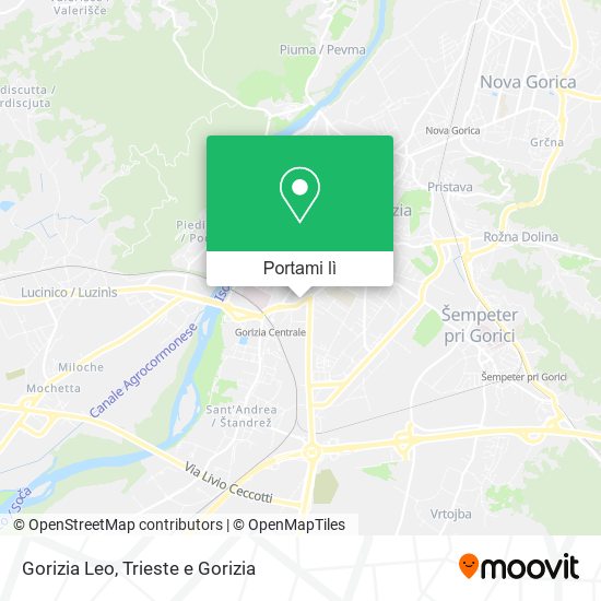 Mappa Gorizia Leo