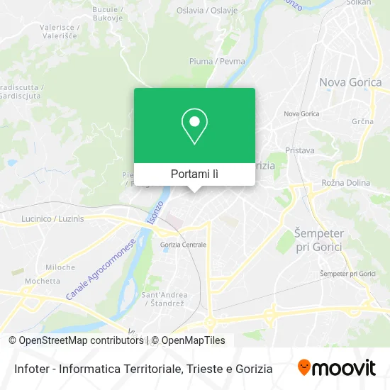 Mappa Infoter - Informatica Territoriale