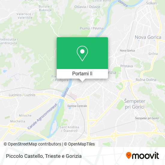 Mappa Piccolo Castello