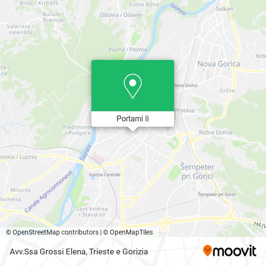 Mappa Avv.Ssa Grossi Elena