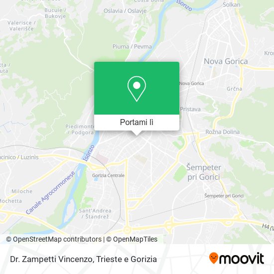 Mappa Dr. Zampetti Vincenzo
