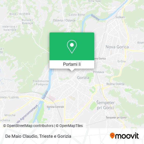 Mappa De Maio Claudio