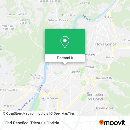 Mappa Cbd Benefico