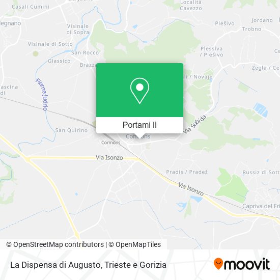 Mappa La Dispensa di Augusto