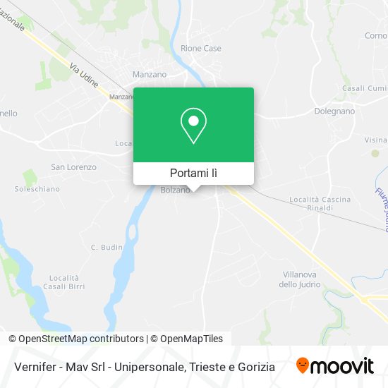 Mappa Vernifer - Mav Srl - Unipersonale