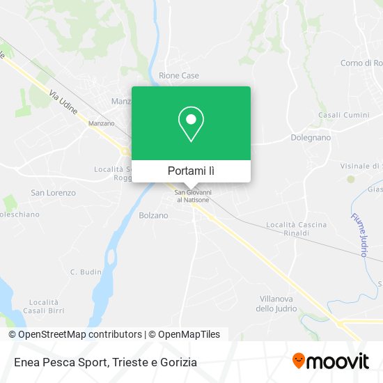 Mappa Enea Pesca Sport