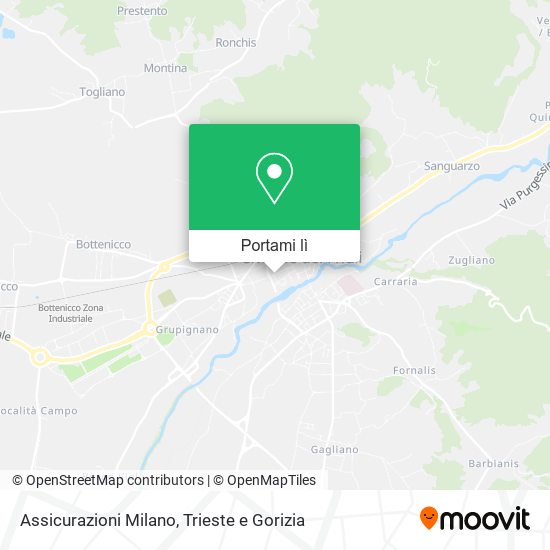 Mappa Assicurazioni Milano