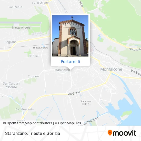 Mappa Staranzano