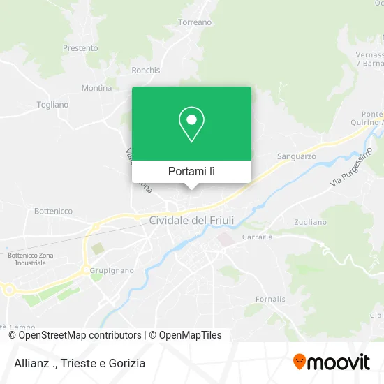 Mappa Allianz .