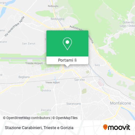 Mappa Stazione Carabinieri