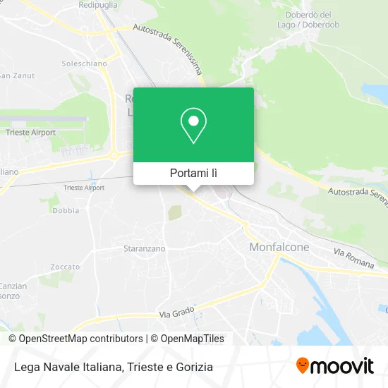 Mappa Lega Navale Italiana