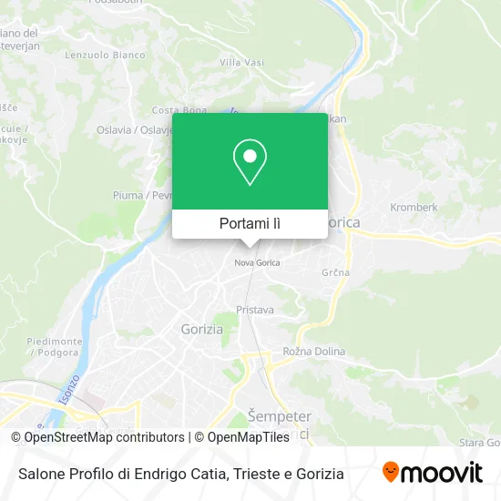Mappa Salone Profilo di Endrigo Catia