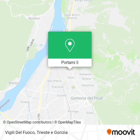 Mappa Vigili Del Fuoco