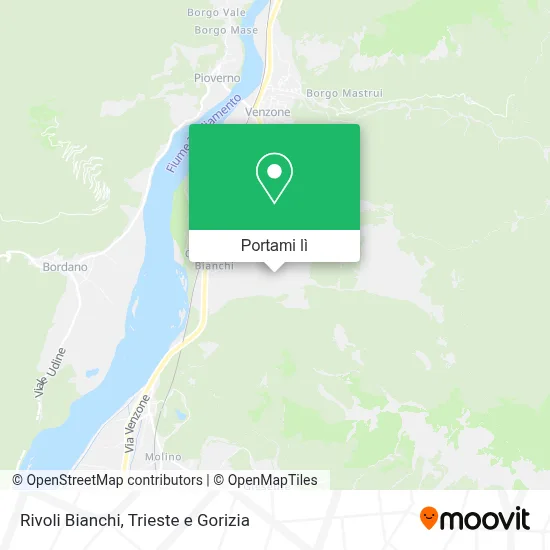 Mappa Rivoli Bianchi