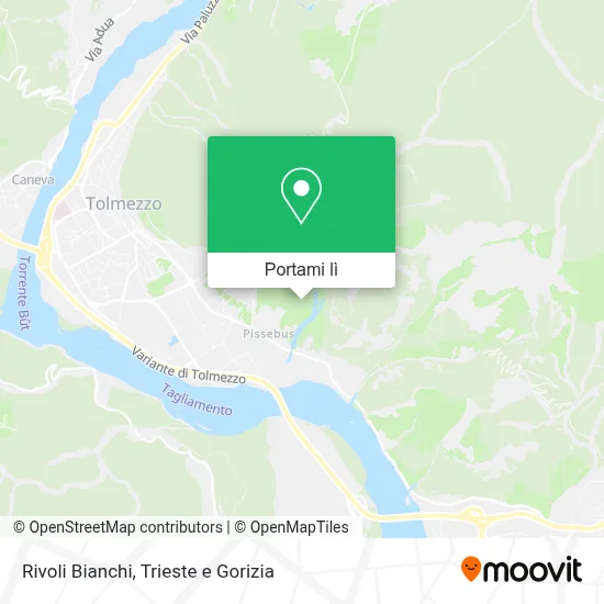 Mappa Rivoli Bianchi