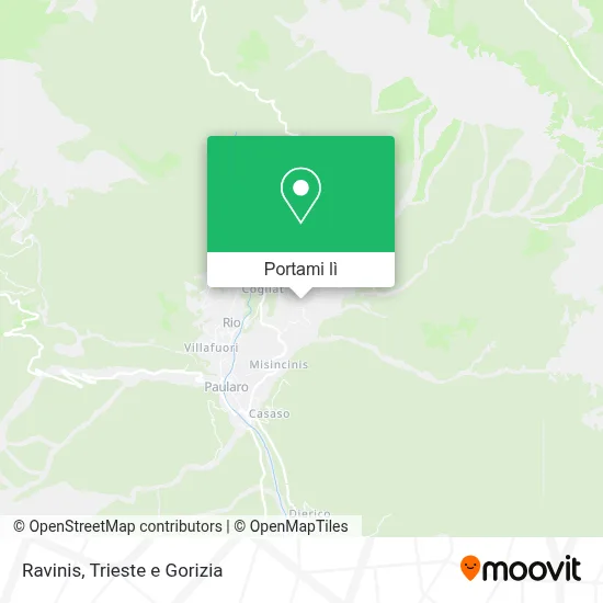Mappa Ravinis