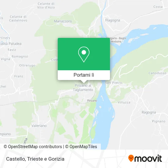 Mappa Castello