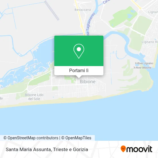 Mappa Santa Maria Assunta