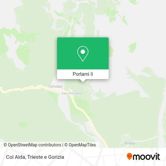 Mappa Col Alda