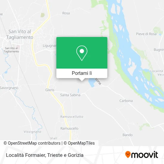 Mappa Località Formaier