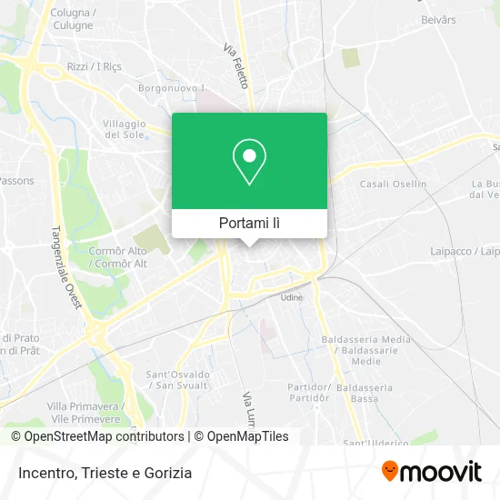 Mappa Incentro