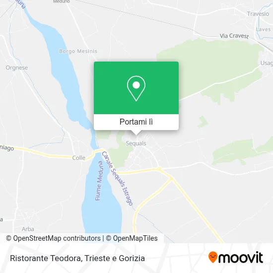 Mappa Ristorante Teodora