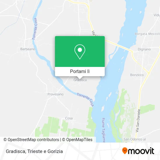 Mappa Gradisca