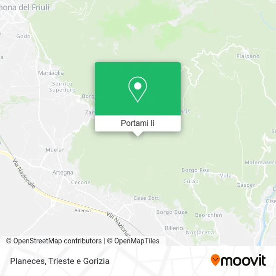 Mappa Planeces