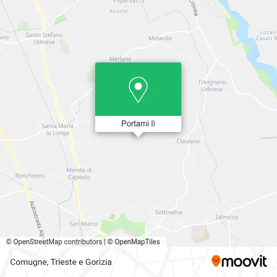 Mappa Comugne