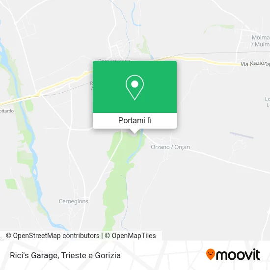 Mappa Rici's Garage