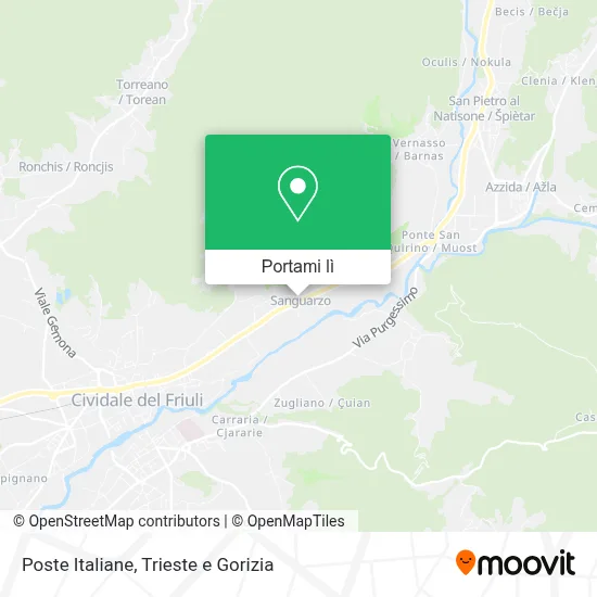 Mappa Poste Italiane