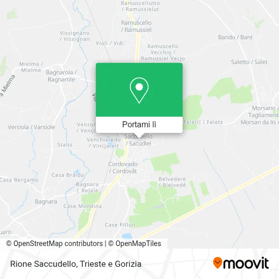 Mappa Rione Saccudello
