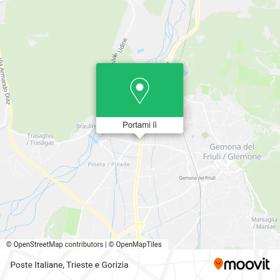 Mappa Poste Italiane