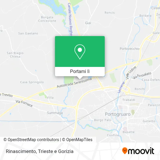 Mappa Rinascimento