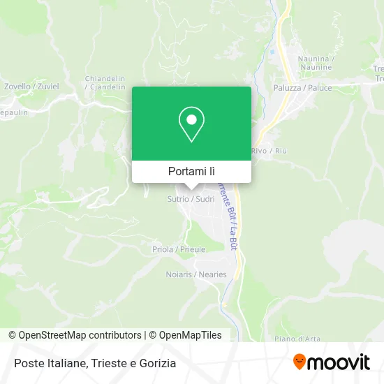 Mappa Poste Italiane
