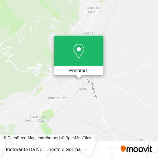 Mappa Ristorante Da Noi
