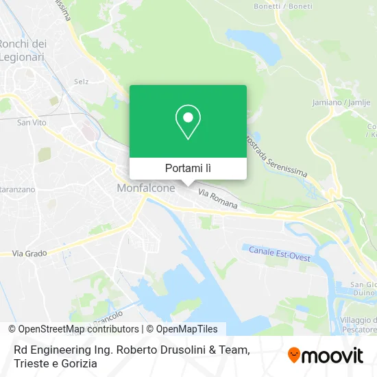 Mappa Rd Engineering Ing. Roberto Drusolini & Team