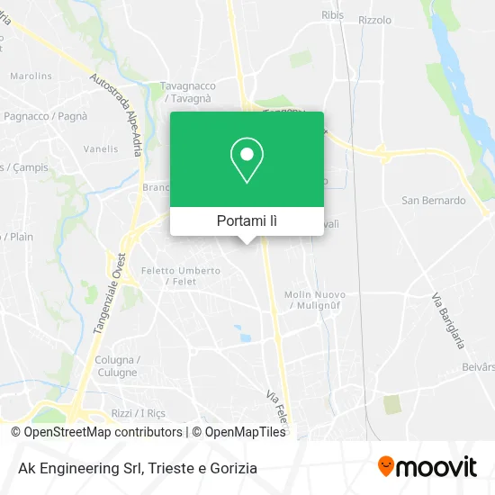 Mappa Ak Engineering Srl