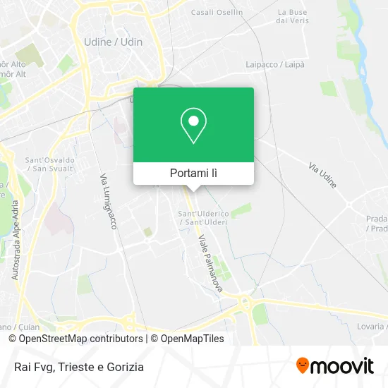 Mappa Rai Fvg